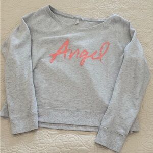Victoria's Secret Light Gray Sweatshirt